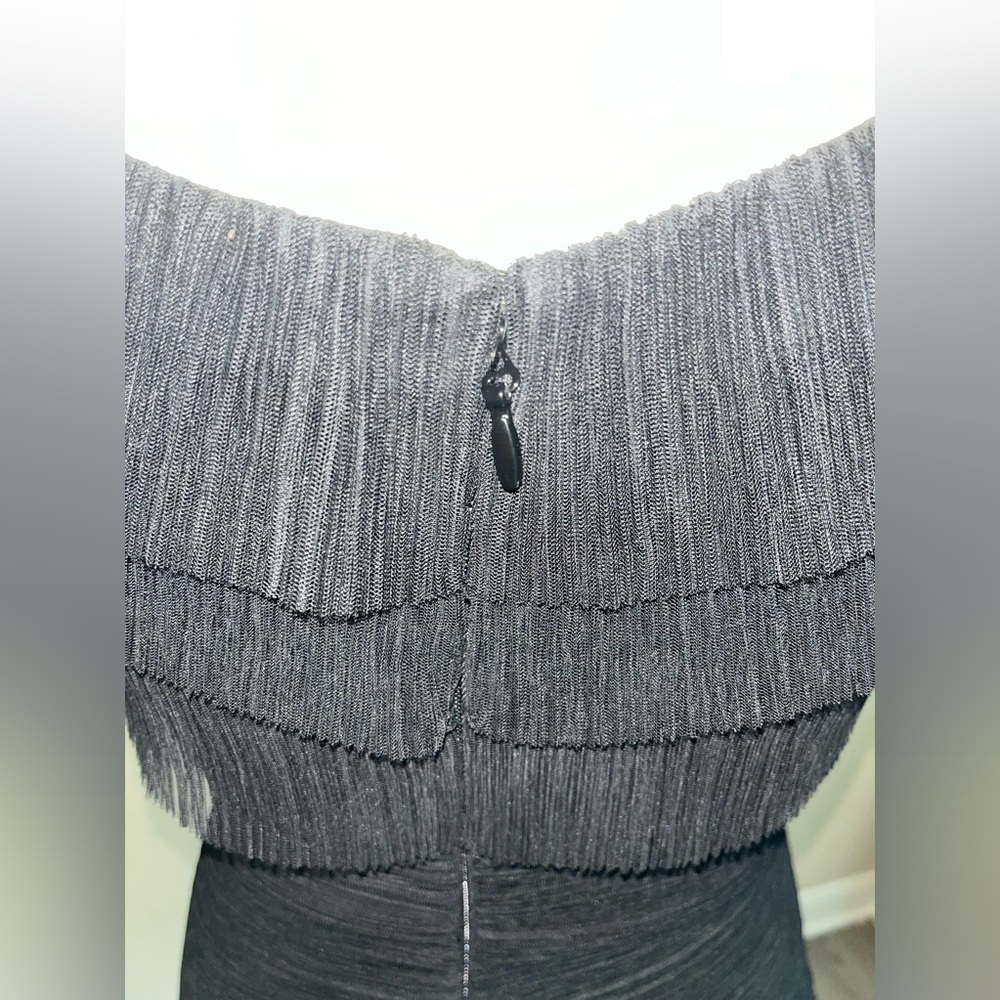 BCBGMaxAzria Black Ruffle ‘Briana’ Bodycon Dress, NWT - Picture 5 of 13